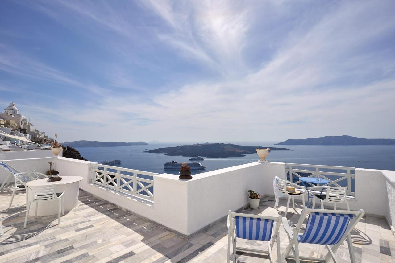 Amphitheater Cave Houses Fira  Exterior foto