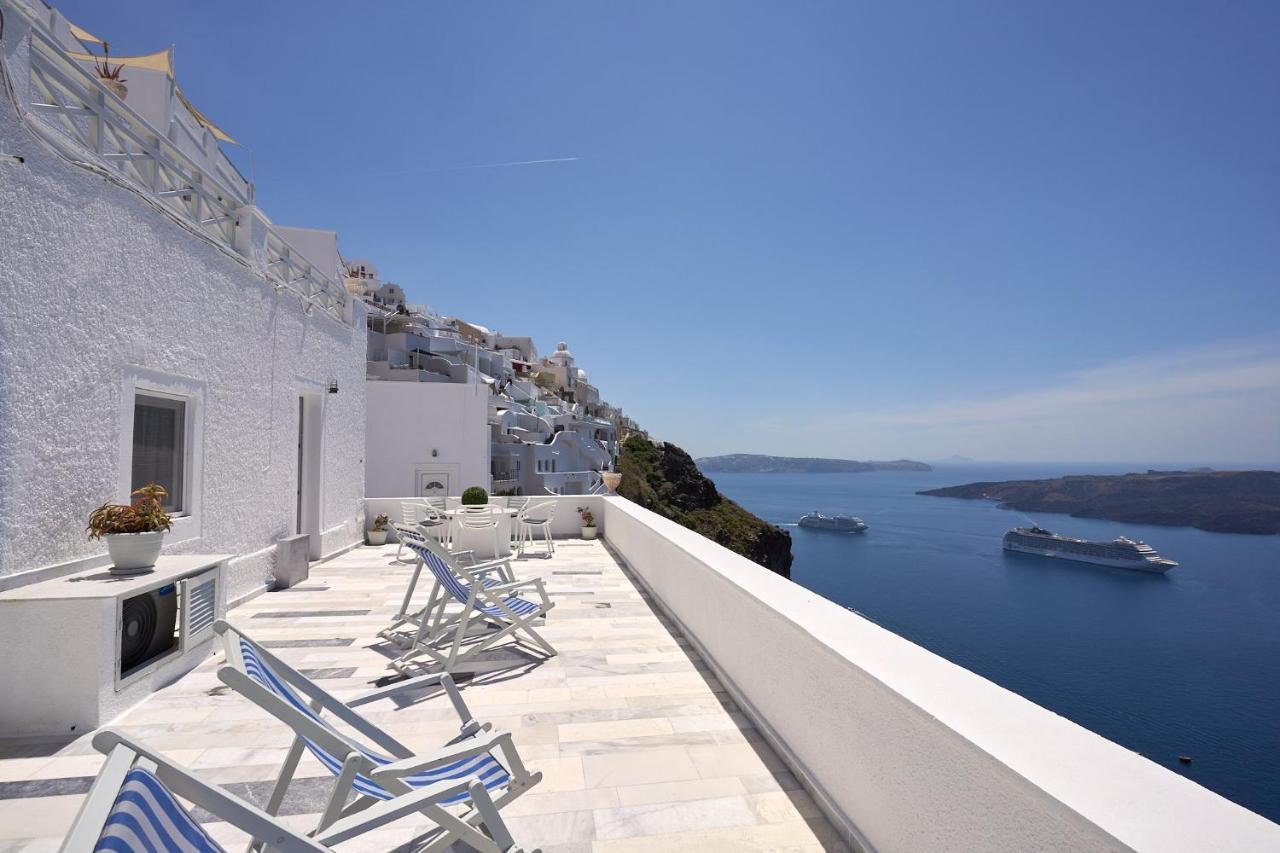 Amphitheater Cave Houses Fira  Exterior foto